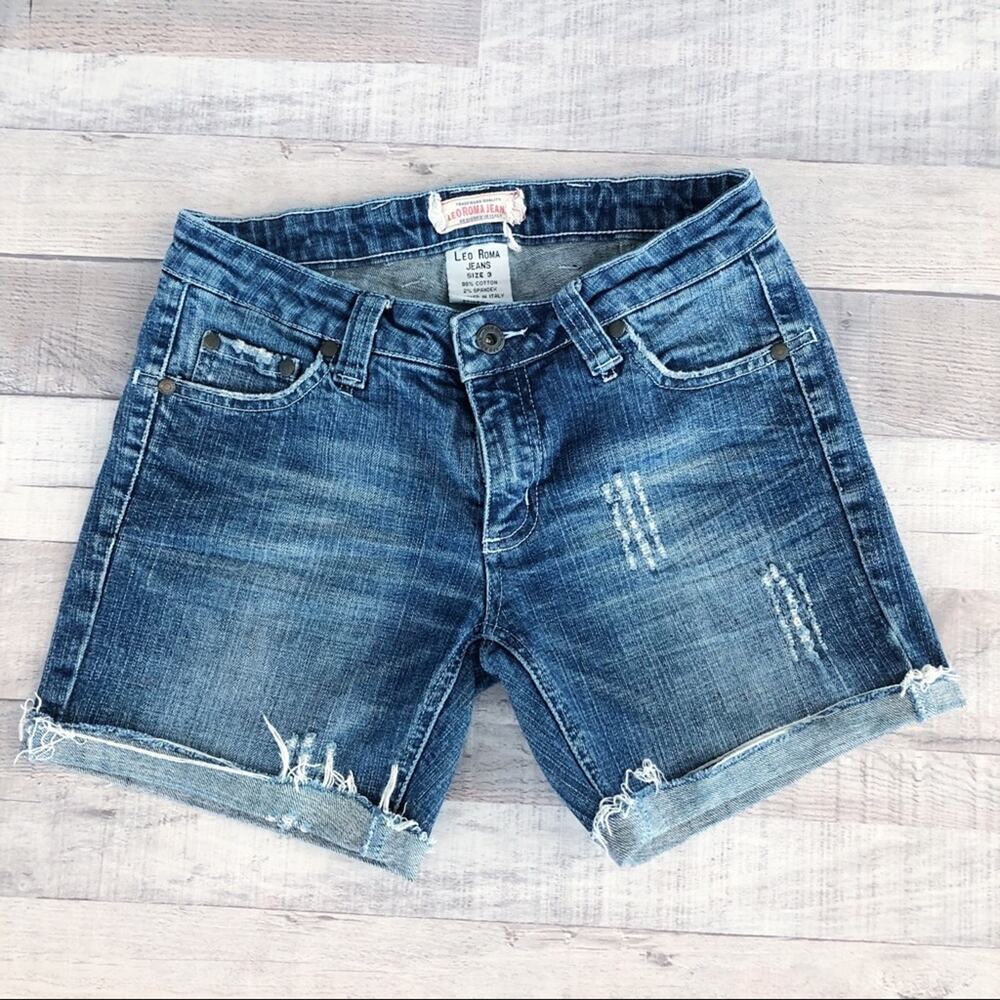 Leo Roma Jeans Blue Jean Shorts, size 3 Jrs Denim